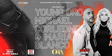 Young Dro Performing Live Feat. Michael Corleone and Marie Blanco