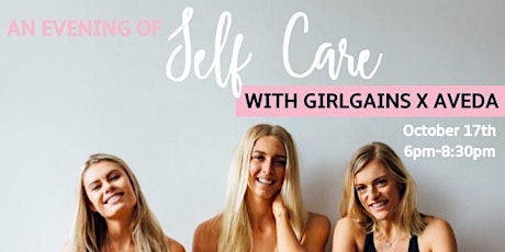 SELF CARE WITH GIRLGAINS x AVEDA primary image