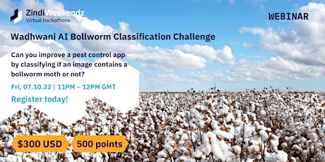 ZindiWeekendz: Wadhwani AI Bollworm Classification Challenge