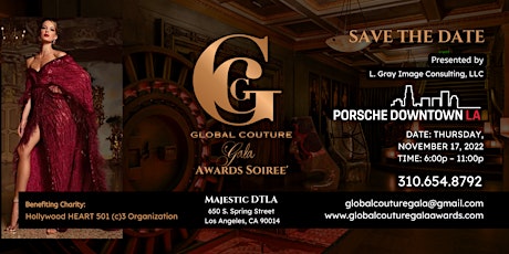 Global Couture Gala Awards Soiree’