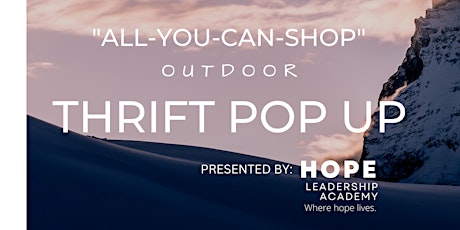 "All-You-Can-Shop" Thrift Pop Up