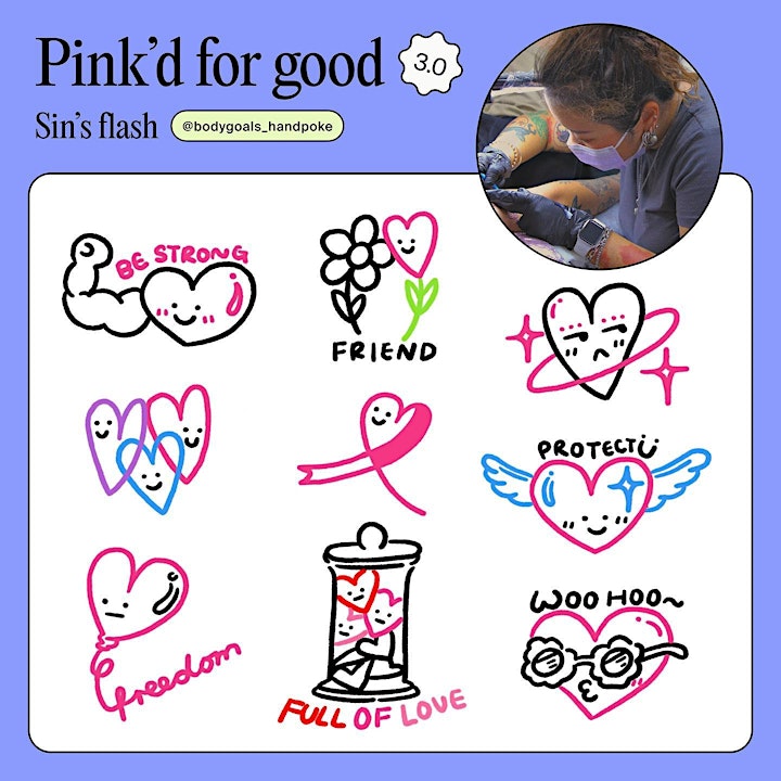 Pink'd for Good 3.0 (Flash & Custom Charity Tattoos) image