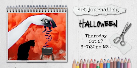 Online Art Journaling: Halloween