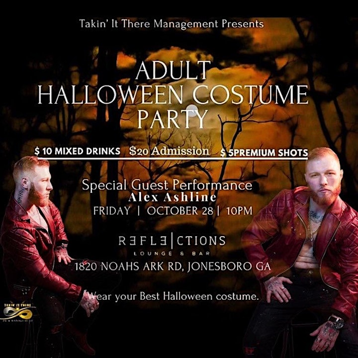 Adult Halloween Costume Party at Reflections Lounge and Bar image
