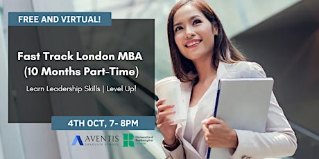 Fast Track London MBA (10 Months Part-Time) Singapore