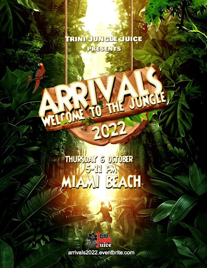 Trini Jungle Juice ARRIVALS Miami Carnival 2022 image