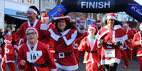 Staines-upon-Thames Santa Fun Run 2022 primary image