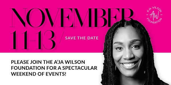 A'ja Wilson Foundation  Sneakers and Glitter Gala
