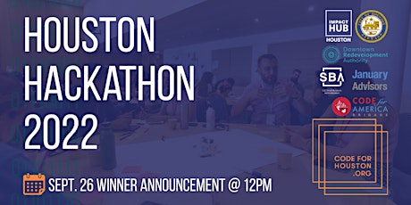 Livestream: Houston Hackathon 2022 Winner Announcement