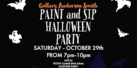 Paint And Sip Costume Party