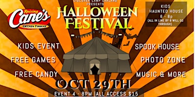 HAUNTED EXPERIENCE (DALLAS Haunted House) Kids Fundraiser Event