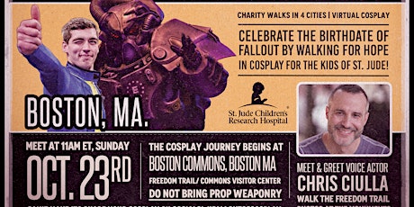 Fallout 25th Anniversary Cosplay Meetup ~ Boston, MA