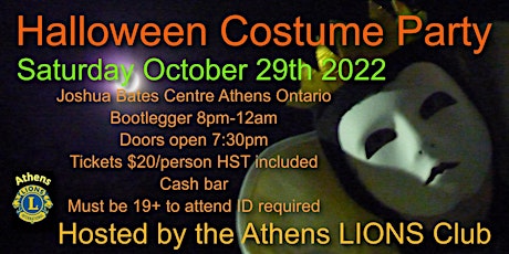 Athens LIONS Club Halloween Costume Party