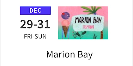 1 X 3 day marion bay falls ticket primary image