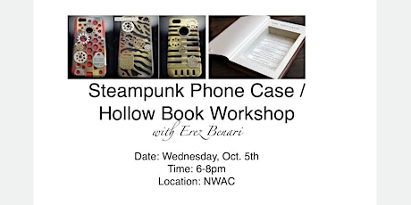 Steampunk Phone Case / Hollow Book Workshop