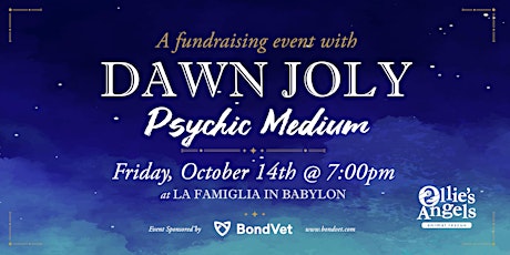OAAR Psychic Medium Fundraising Event with Dawn Joly