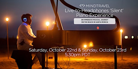 MindTravel Live-to-Headphones 'Silent' Piano Experience Santa Monica Beach