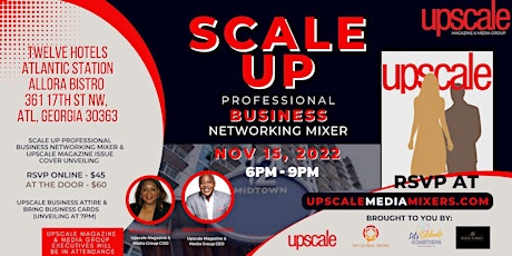 Scale Up Professional Business Networking Mixer