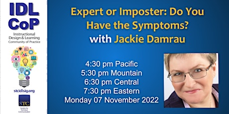 Expert or Imposter: Do You Have the Symptoms? with Jackie Damrau