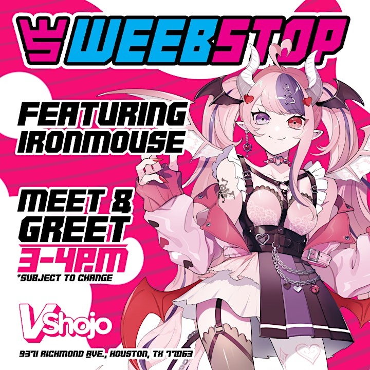 THE WEEB STOP ANIME EVENT & AFTER PARTY image
