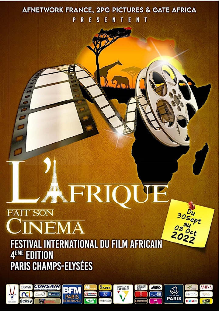 Image pour L'AFRIQUE FAIT SON CINEMA - Festival International Du Film Africain 