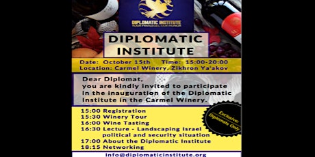 Inauguration of the Diplomatic Institute primary image