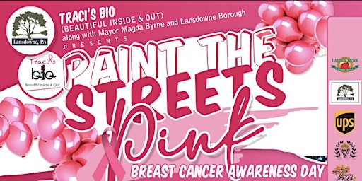 Traci's B.I.O. "Paint The Streets Pink" Breast Cancer Awareness Day