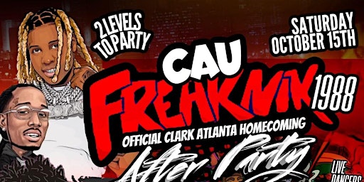 CAU FREAKNIK 1988: THE OFFICIAL CAU HOMECOMING AFTERPARTY