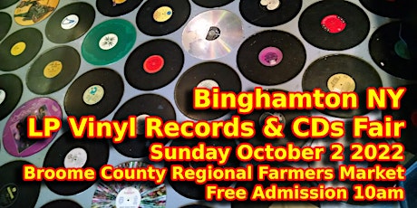 Binghamton - 100,000 LP Vinyl Records, CDs, 45s For sale - Free Admission