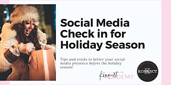 Social Media Check in for Holiday Season