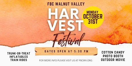 FREE Harvest Festival