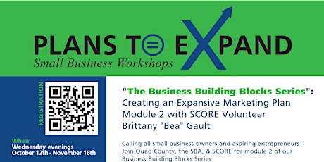 Business Building Blocks Series: Creating An Expansive Marketing Plan