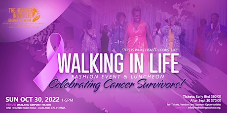 Walking in Life - A Fashion Event & Luncheon Celebrating Cancer Survivors