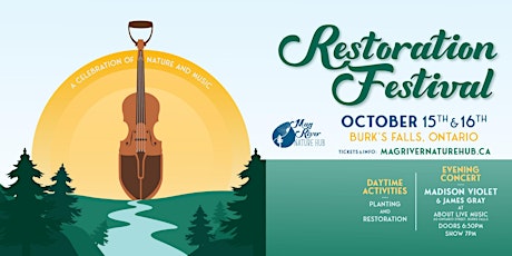 RESTORATION FESTIVAL - Evening Concert with MADISON VIOLET and JAMES GRAY