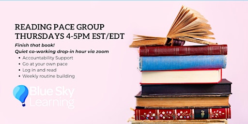 Reading Pace Group - Finish that book!