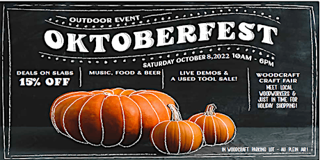 Oktoberfest - Woodcraft of Rockville Craft Fair w/ Food & Beer Trucks