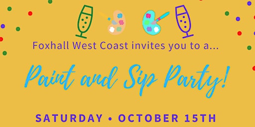 Paint and Sip Party