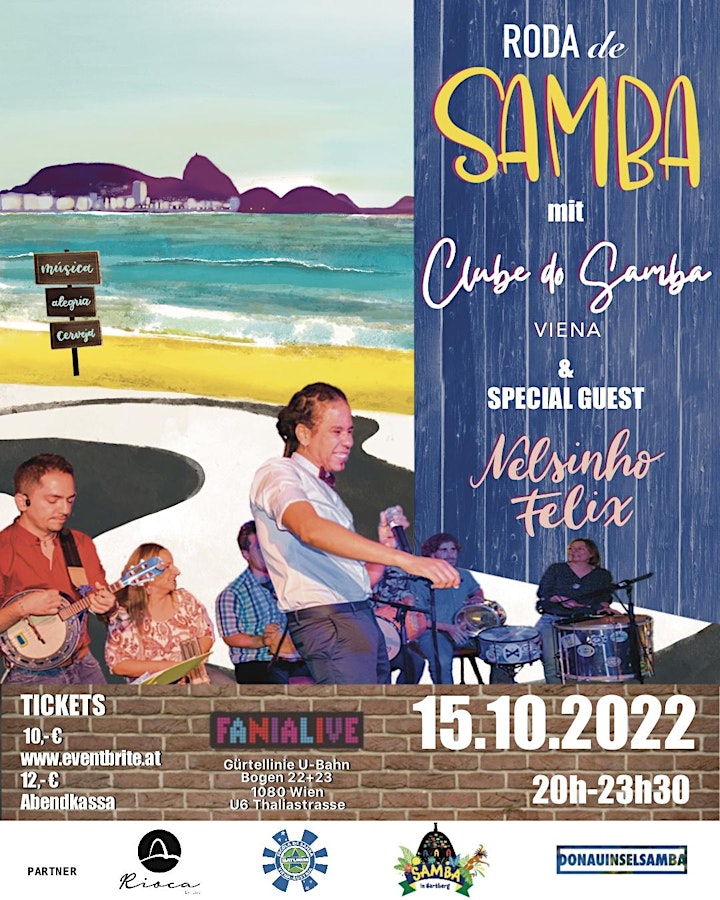 Roda de Samba mit Clube do Samba Viena  &  Nelsinho Felix: Bild 