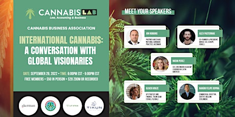 International Cannabis: A Conversation with Global Visionaries