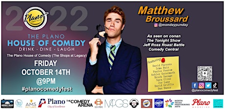 Plano Comedy Festival Presents Matthew Broussard