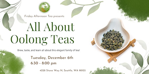 All About Oolong Teas!