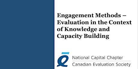 Evaluation in the Context of Knowledge and Capacity Building