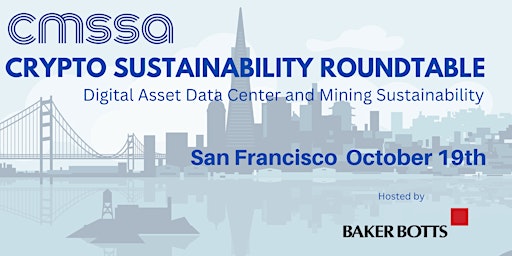 CMSSA Crypto  Sustainability Roundtable
