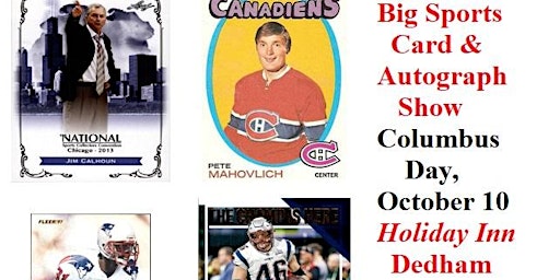 Big Columbus Day Sports Card & Autograph Show