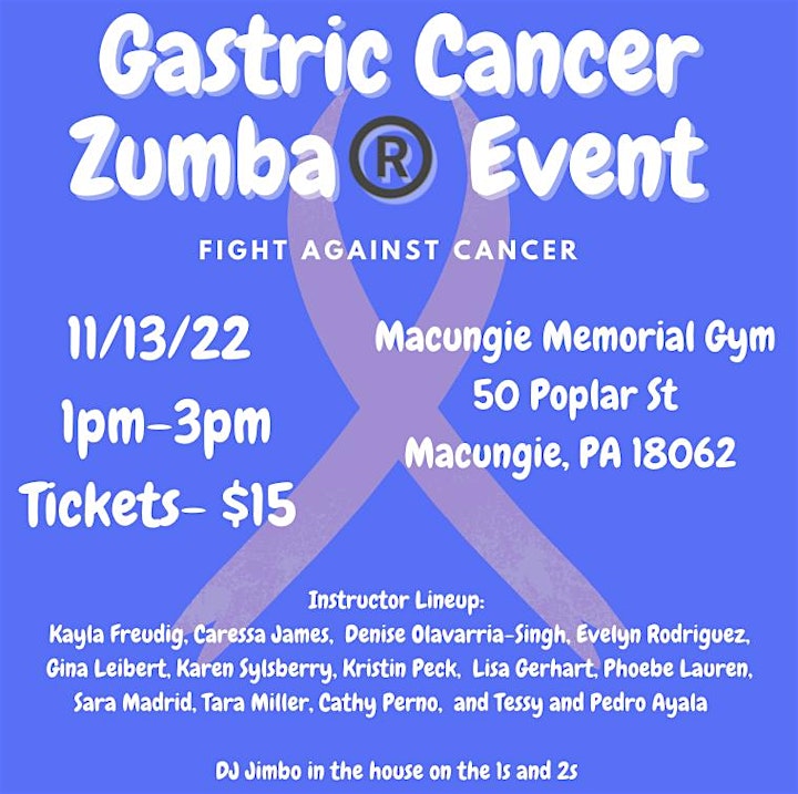 Gastric Cancer Zumba Event image