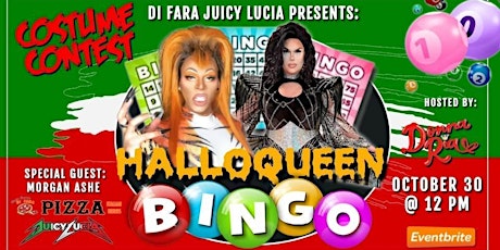 Drag Queen Bingo at Di Fara Juicy Lucia