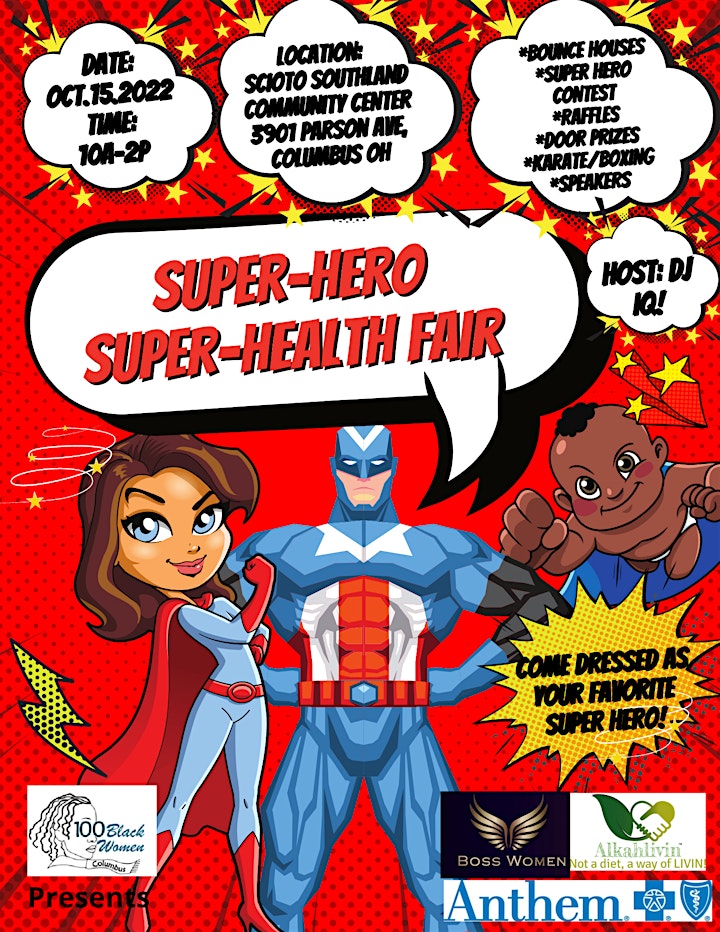 Super-Hero Super-Health Fair image