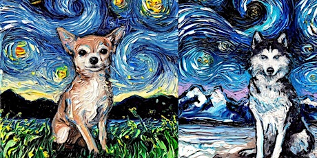 Paint Your Pet Starry Night Edition