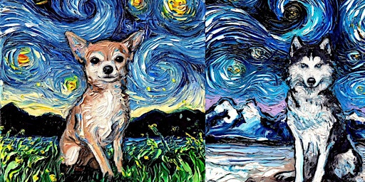Paint Your Pet Starry Night Edition