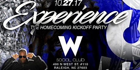 "EXPERIENCE" - The Homecoming Kickoff Party primary image